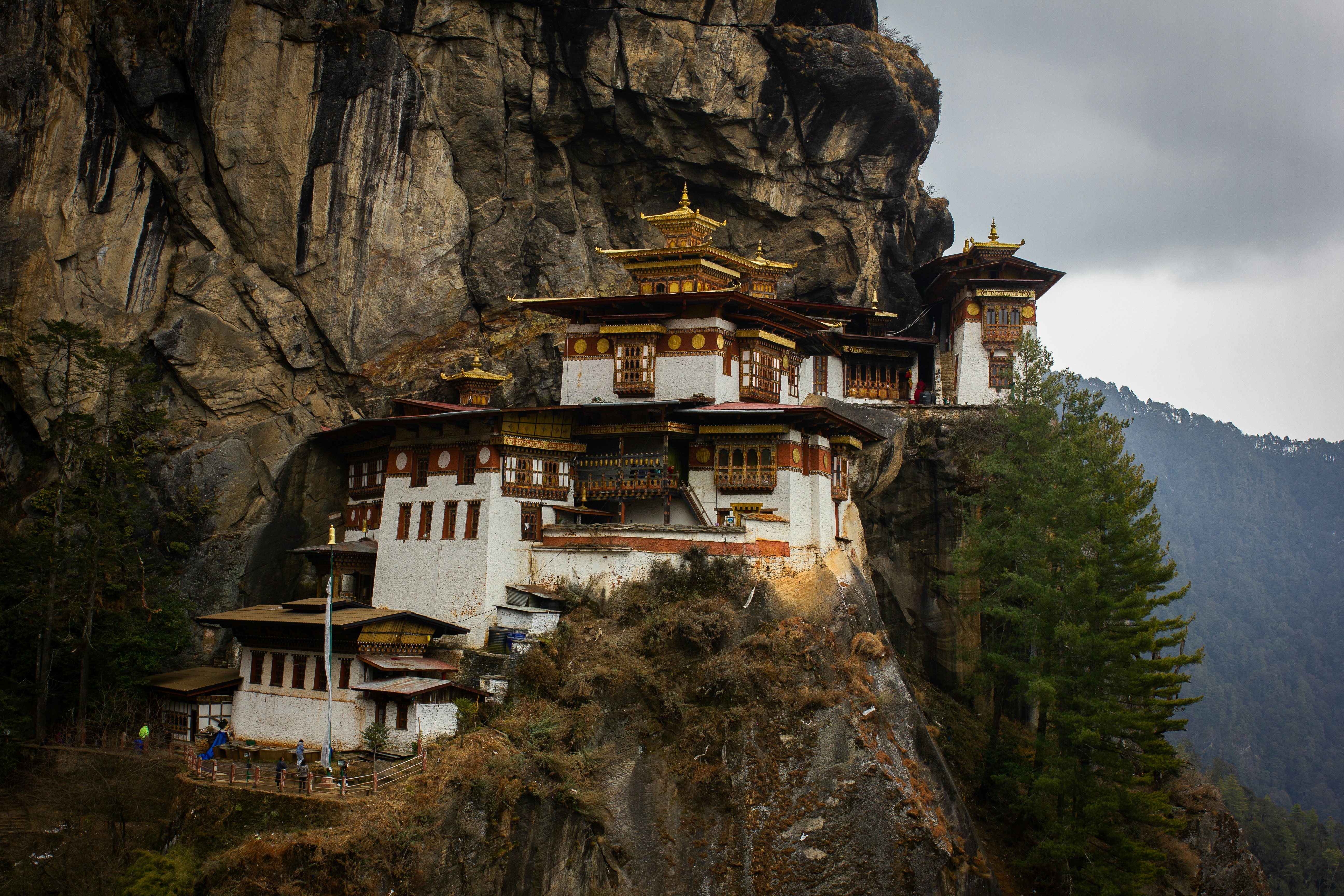 Punakha Dzong, a majestic fortress at the confluence of two rivers in Bhutan